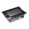 Omron NA5-7W001B-V1 7-inch widescreen HMI with 800×480 resolution, 16.7 million colors, and IP65-rated front panel for industrial automation.