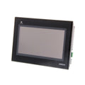 Omron NB7W-TW01B-V1 7-inch TFT color touchscreen HMI with Ethernet and USB host ports, ideal for industrial automation control.