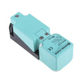Pepperl+Fuchs NBN40-U1-A2 inductive sensor, 40mm range, PNP NO+NC, IP68/IP69K, rotatable head, screw terminal, industrial use.