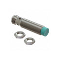 Pepperl+Fuchs NBN7-12GM35-E2-V1 M12 inductive proximity sensor with 7 mm sensing range, PNP NO output, and M12 connector for industrial automation.