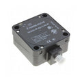 Pepperl+Fuchs NCB50-FP-A2-C-P3-V1 inductive proximity sensor with 50 mm sensing distance, PNP output, and flush mount design for industrial automation.