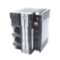 Omron NX102-1100 machine automation controller with support for 8 axes, 5 MB program memory, EtherCAT, EtherNet/IP, and OPC UA connectivity.