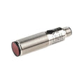 Pepperl+Fuchs OBS4000-18GM60-E5-V1 retroreflective sensor, 4m range, PNP output, visible red light, M12, IP67, part no. 087801.