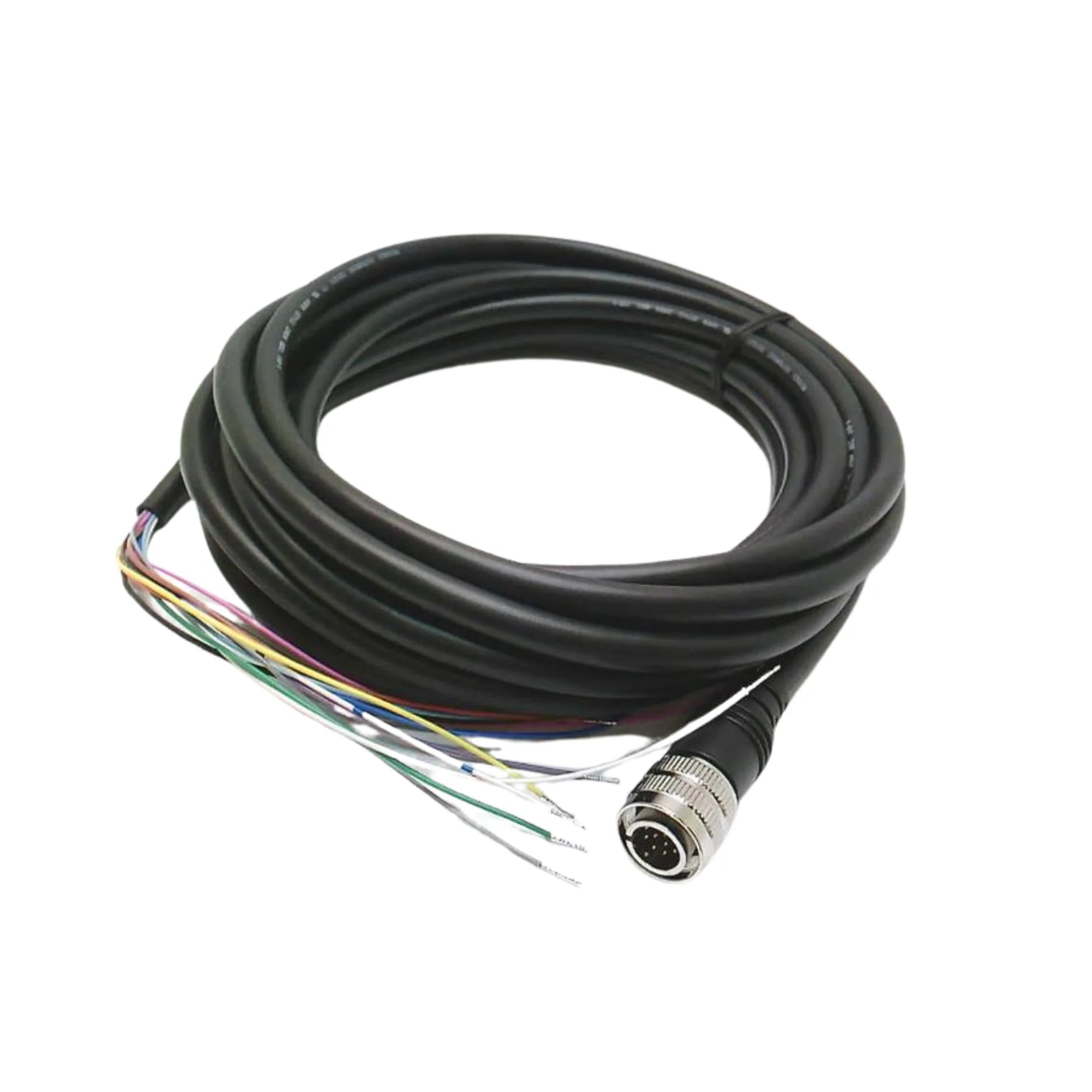 Keyence OP-87225 5m sensor cable for LR-Z series, ideal for durable and long-range connectivity in industrial automation systems.