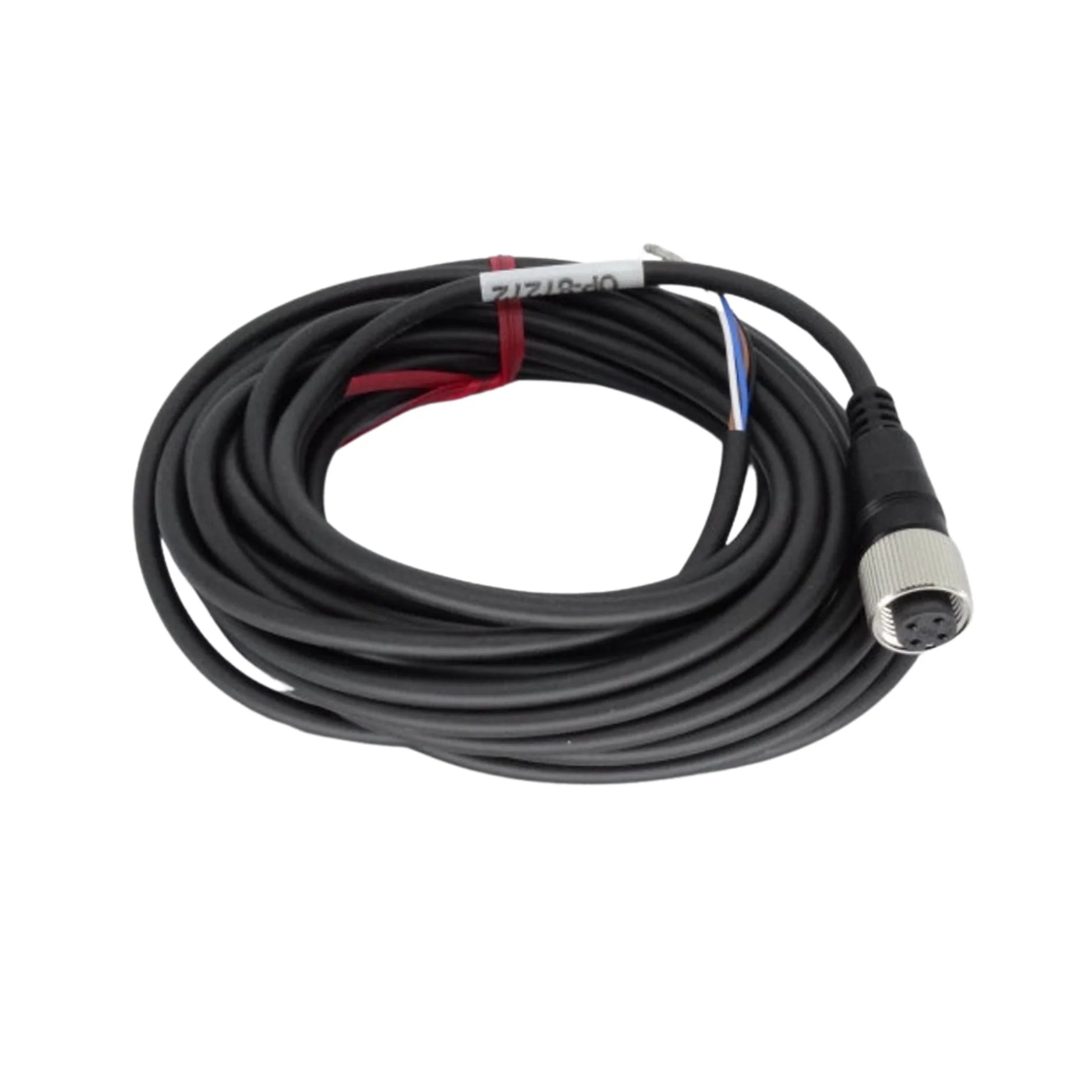 Keyence OP-87272 5m cable for IL series laser sensors, designed for long-range power and signal transmission in industrial automation.