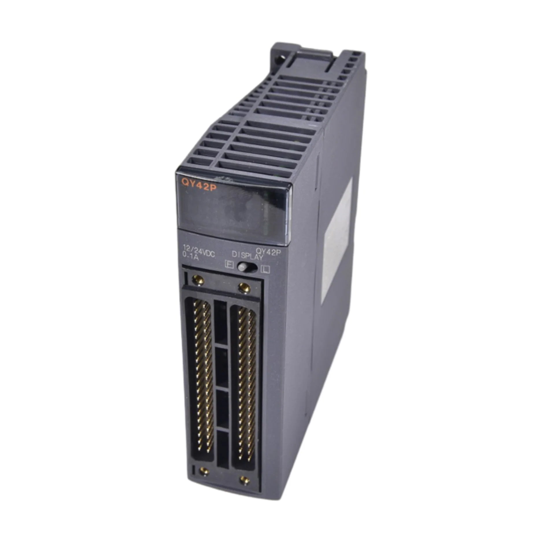 Mitsubishi QY42P 32-point 24V DC output module, sink/source type, Q Series PLC