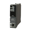 Mitsubishi R08CPU high-speed CPU module, 40k steps, 0.9 ns processing, iQ-R Series, dual ports, SD card slot.