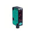 Pepperl+Fuchs RL31-8-1200-RT/73c/136 diffuse mode sensor with 0–1200 mm adjustable range, push-pull output, and IP67 rating for industrial automation.