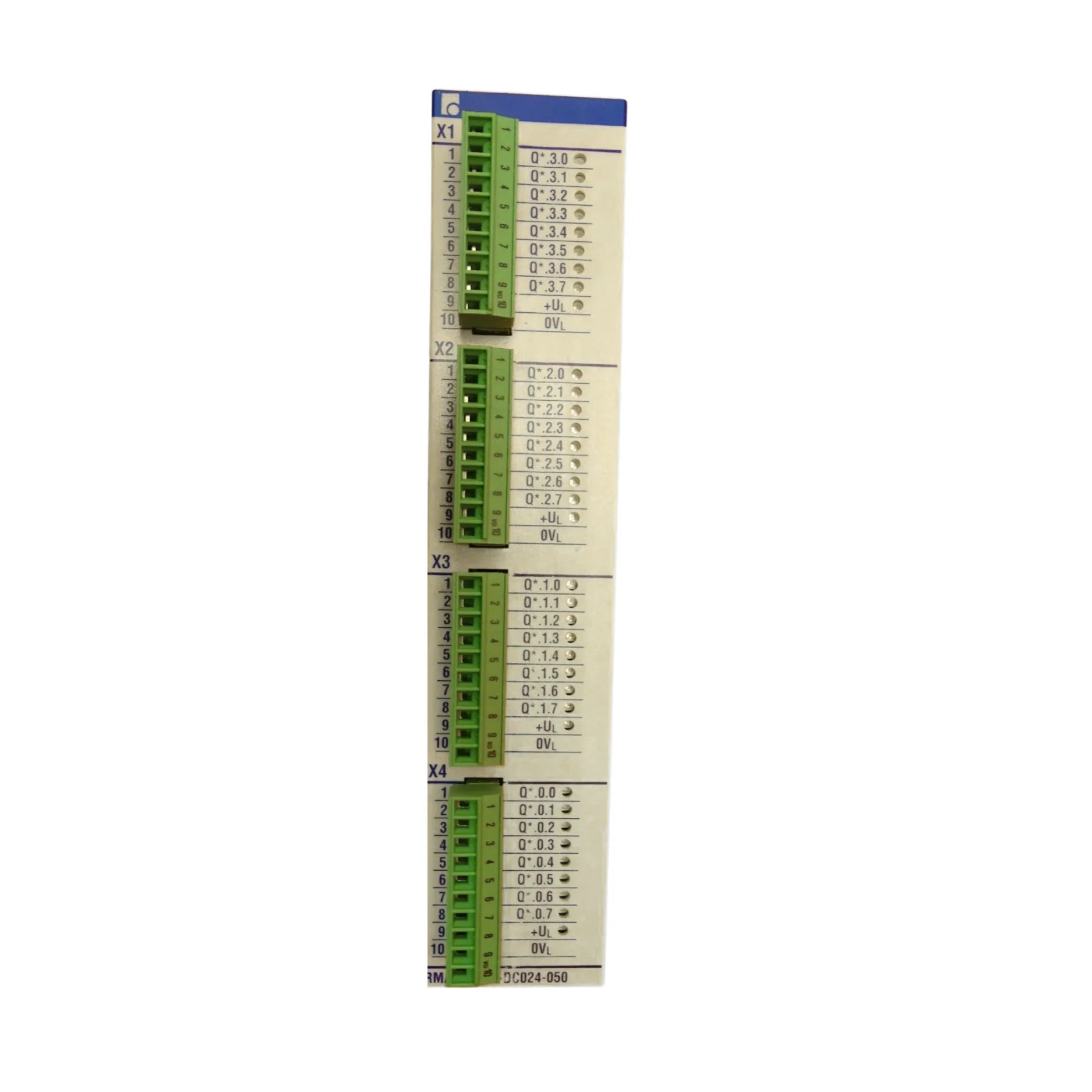 Bosch Rexroth RMA02.2-32-DC024-050 relay module, 32-channel, 24 V DC