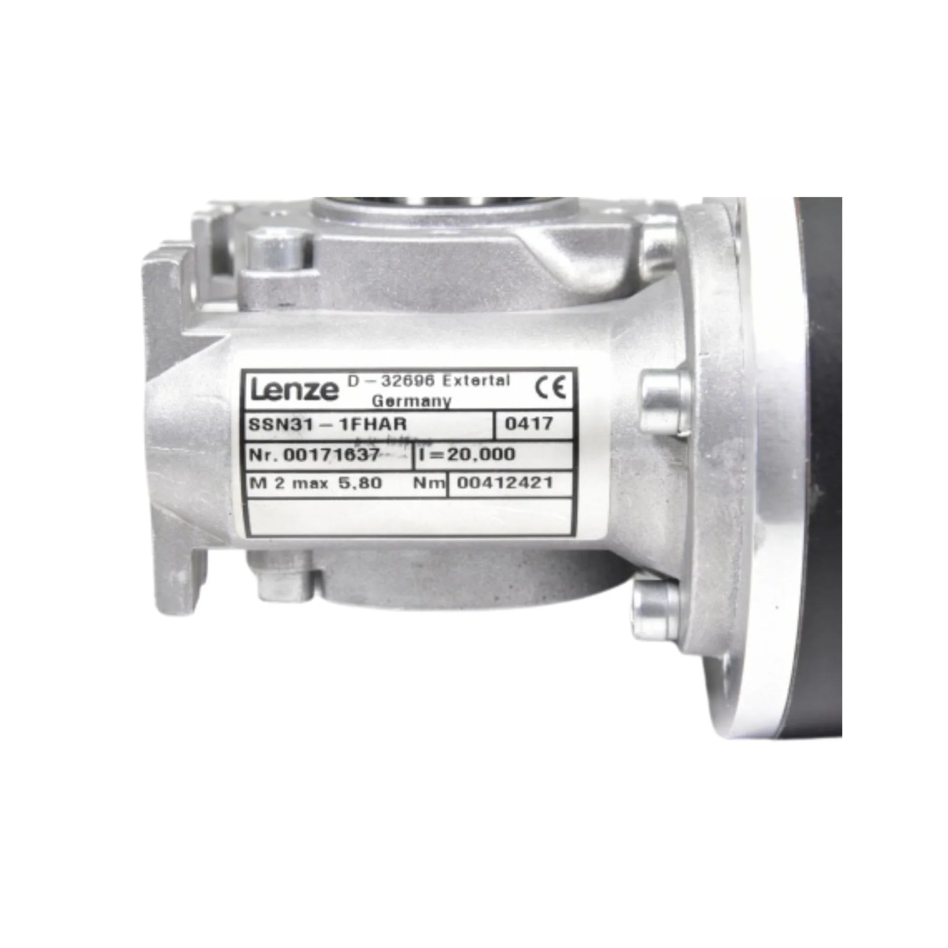 Lenze SSN31 1.5 m communication cable, Sub-D 9-pin to RJ45, for drive diagnostics and programming with Lenze engineering tools.