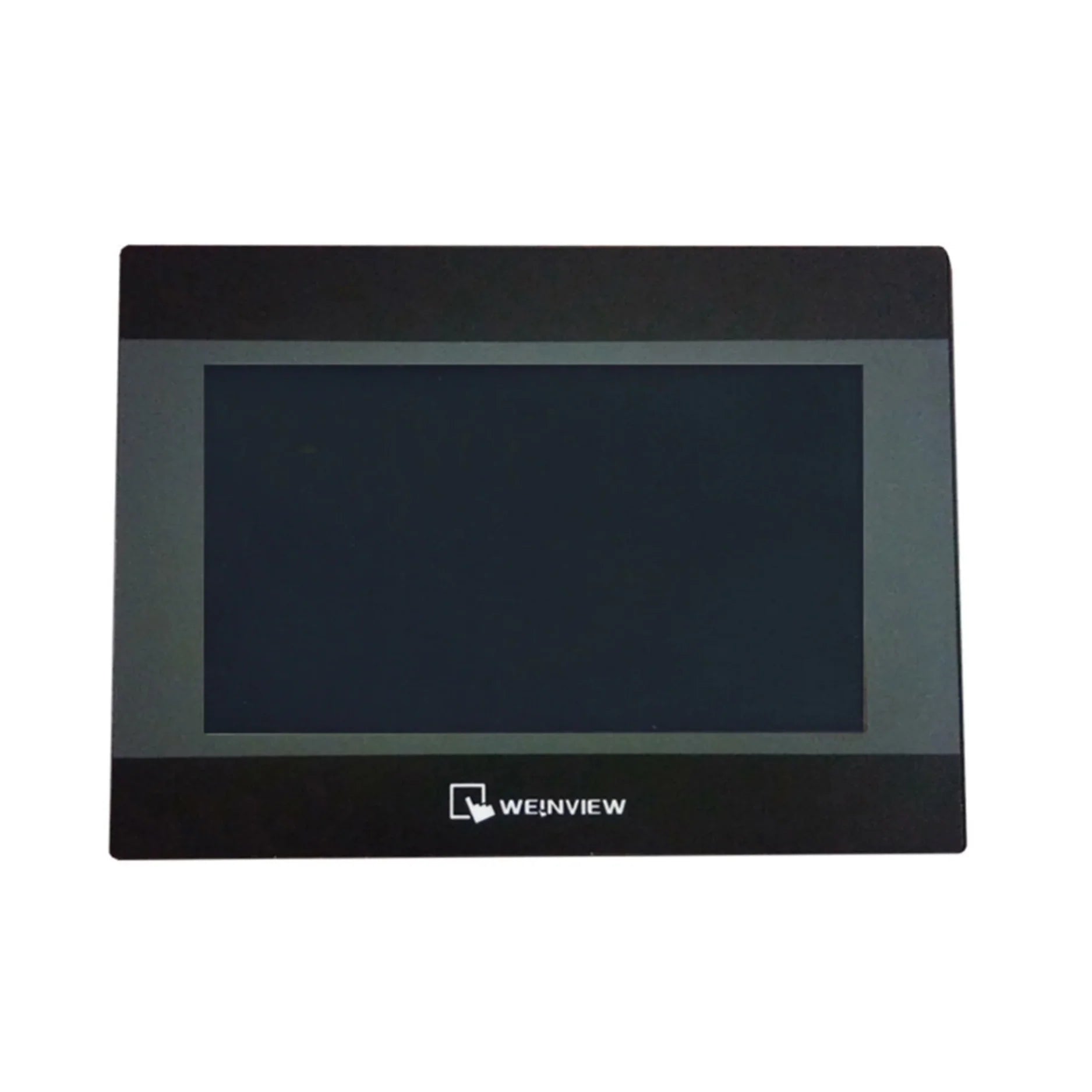 Weintek TK6071iQ 7" HMI with resistive touch, Ethernet, RS-232/RS-485, and EasyBuilder Pro compatibility.