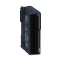 Schneider Electric TM3DQ16T digital output module with 16 x 24V DC transistor outputs for high-speed control on Modicon M221, M241, M251 PLCs.