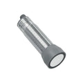 Pepperl+Fuchs UB4000-30GM-E5-V15 M30 ultrasonic sensor with 4m range, PNP output, and IP65 rating for industrial distance measurement.