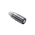 Pepperl+Fuchs UB800-18GM40-E5-V1 ultrasonic sensor, 800 mm range, M18 housing, NPN NO, IP67 rated, M12 connector.