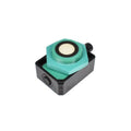 Pepperl+Fuchs UC800-F77S-IU-IO-V31 ultrasonic sensor, 800 mm range, analog + IO-Link, M8 connector, IP67-rated compact housing.