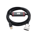 Mitsubishi USB-CIF02 USB communication module for connecting PC to servo or inverter drives with configuration tools.