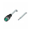 Pepperl+Fuchs V1-G-10M-PVC M12 4-pin female cordset with 10m PVC cable, IP68/IP69 protection, and secure screw connection for industrial automation.