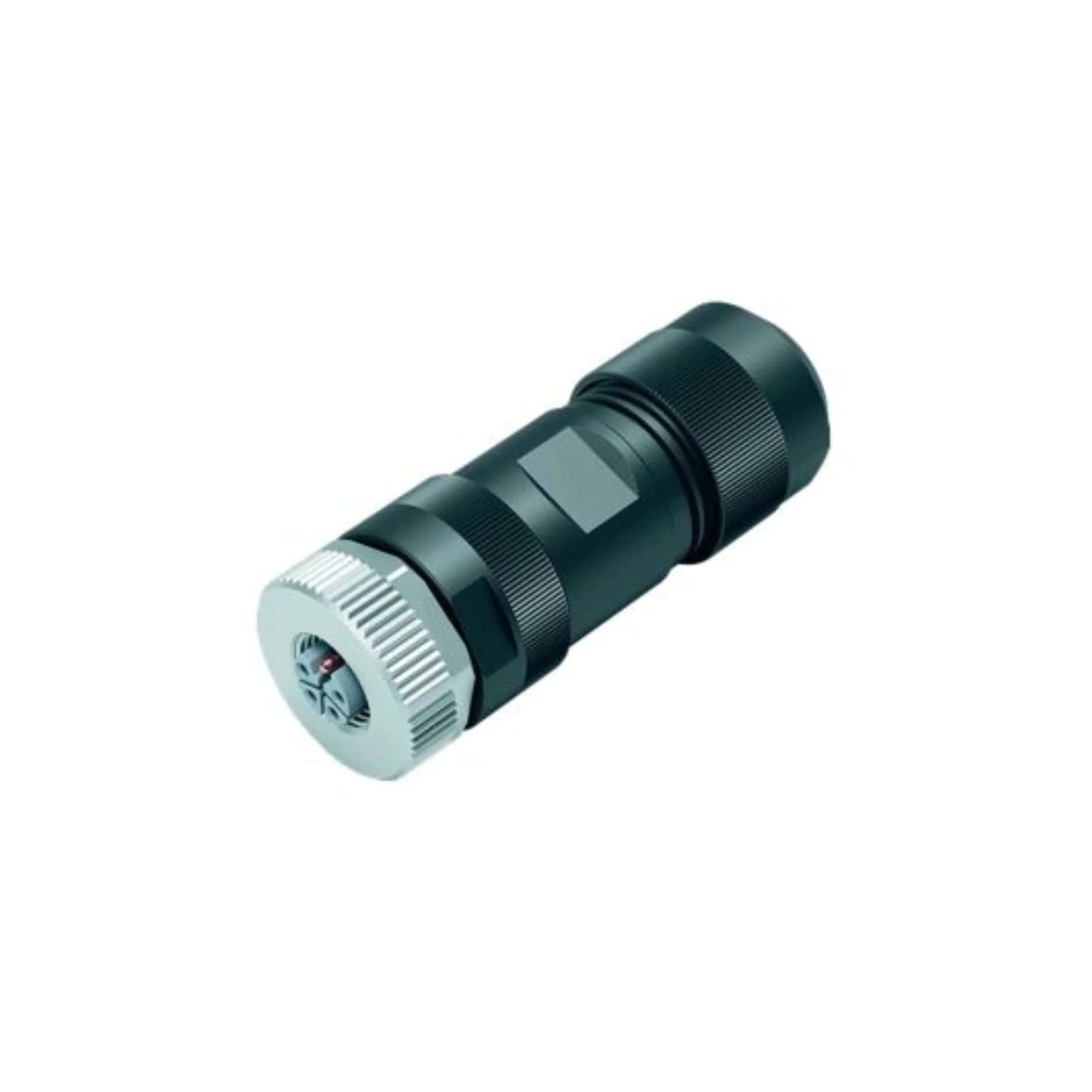 Pepperl+Fuchs V15L-G-BK M12 5-pin male straight connector, screw terminal, IP67 for industrial field wiring.