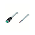 Pepperl+Fuchs V3-GM-5M-PUR M8 3-pin female cordset with 5 m PUR cable, IP68 rated, halogen-free, A-coded, for industrial sensor connections.