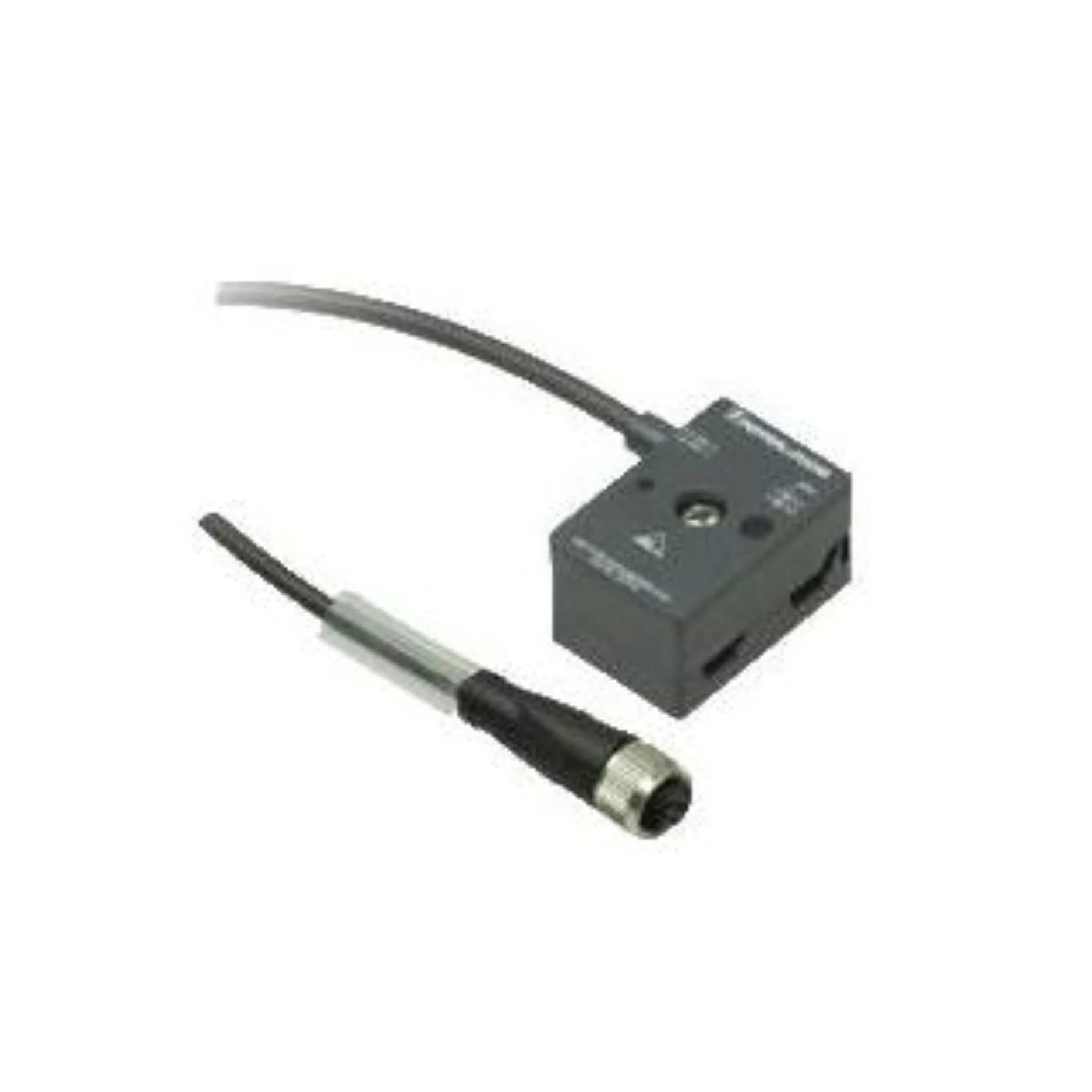 Pepperl+Fuchs VAZ-T1-FK-G10-2M-PUR-V1-G AS-Interface splitter box with M12 connector, 2 m PUR cable, IP68/IP69K protection, G10 housing.