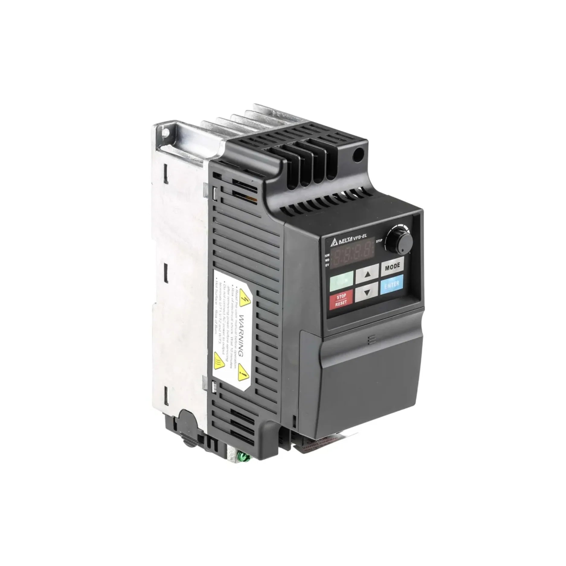 Delta VFD007EL21A AC Drive offering reliable control for industrial applications.