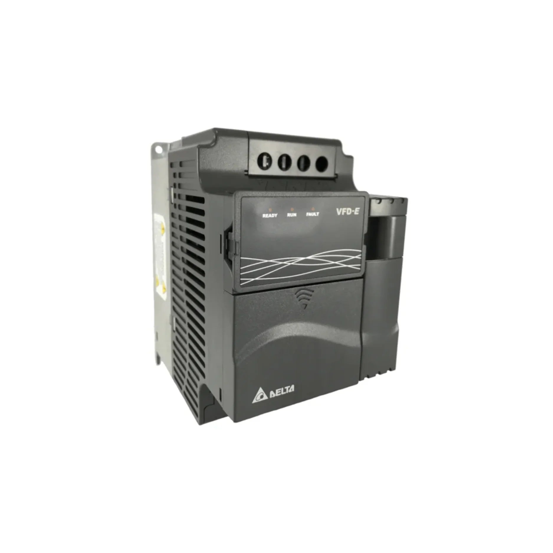 Delta VFD015E43A Industrial Control with compact design for motor control applications.