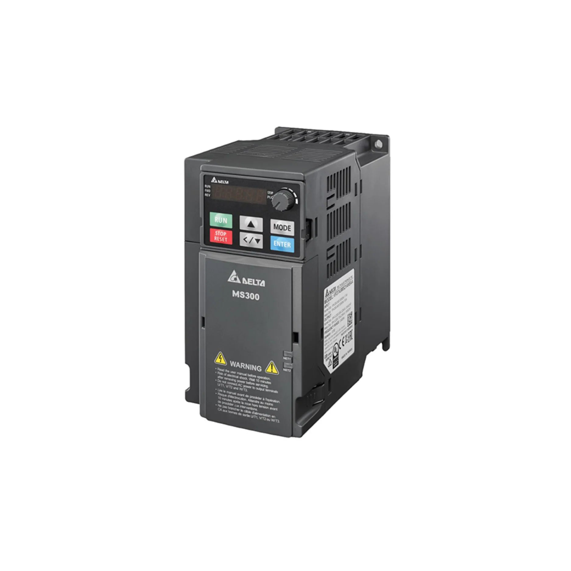 Delta VFD7A5MS21ANSAA Proximity Sensor is designed for industrial applications with a robust and compact design.