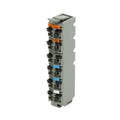 B&R X20TB12 12-pin screw clamp terminal block for X20 I/O modules. DIN rail mount, secure wiring solution for industrial automation.v