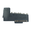 B&R X20ZF0000 shielding terminal for grounding shielded cables in X20 automation systems. DIN rail mount for EMC compliance.