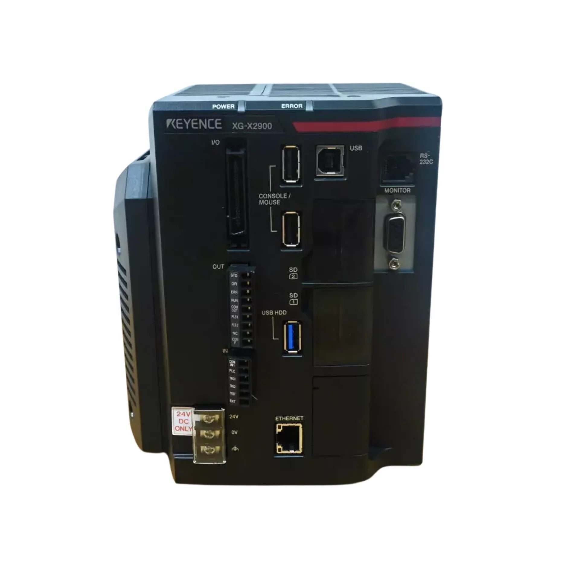 Keyence XG-X2900 vision controller for XG-X Series, enabling fast, precise industrial image inspection and processing solutions.
