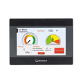 Weintek cMT2079X HMI with 7" capacitive touchscreen, quad-core processor, Ethernet, serial ports, and IIoT protocol support.
